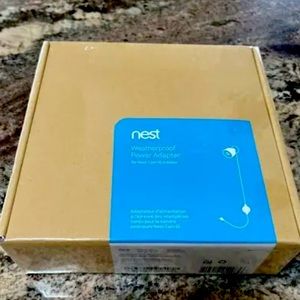Sealed Nest Weatherproof Power Adapter For Nest Cam Iq Outdoor 25 Ft